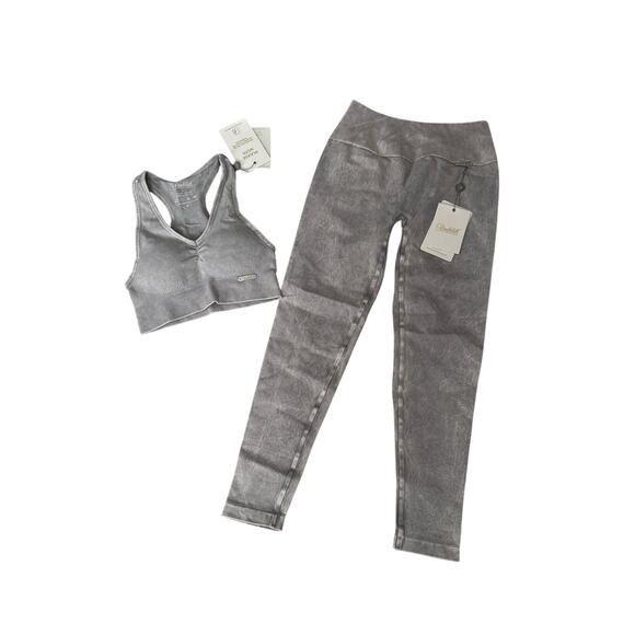 New Bombshell Mineral Seamless Leggings Women's Medium in Lunar Gray		SW223 - Picture 1 of 5